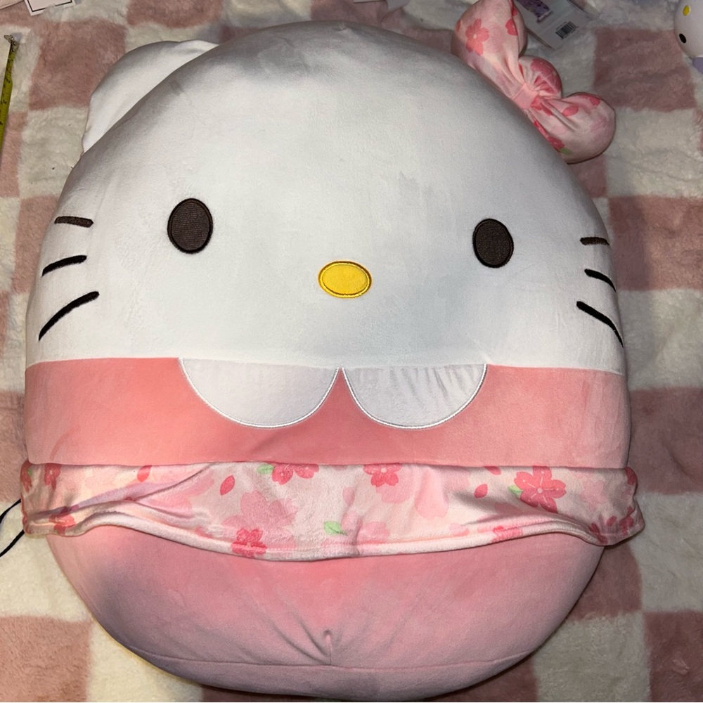 Huge Hello Kitty Squishmallow